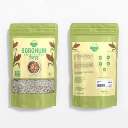 Organic Jowar Flakes/Sorghum Flakes