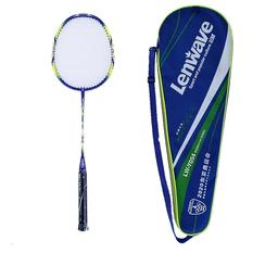 LenWave LW-BD-Y054-R Multicolor Strung Badminton Racquet