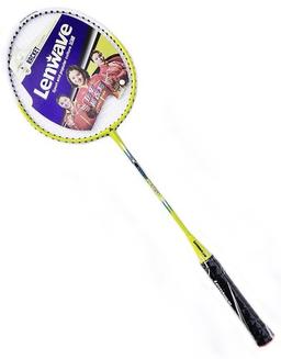 LenWave LW-BD-Y051 Multicolor Strung Badminton Racquet