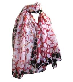 Flower Printed Voile Pareo
