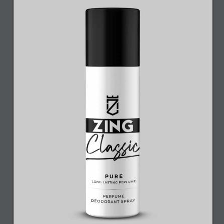 Perfume Deo Spray Zing Classic Pure