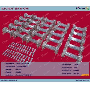 Titanium Electrolyzer Brine Based