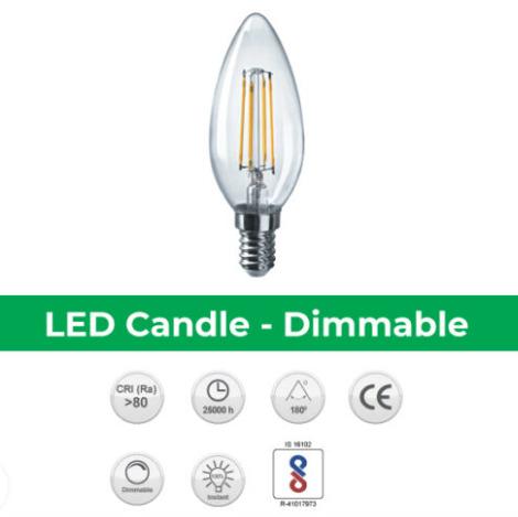 LED Candle Dimmable