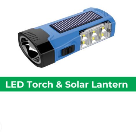 LED Torch & Solar Lantern
