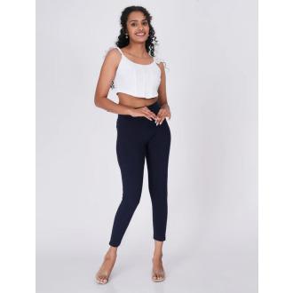 Movease 7/8 Navy Blue Leggings (Ankle Length Leggings)