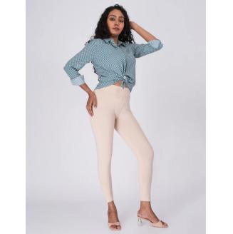 Movease 7/8 Beige Leggings (Ankle Length Leggings)