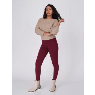 Flexifit Maroon Soho Leggings (Full Length Leggings)
