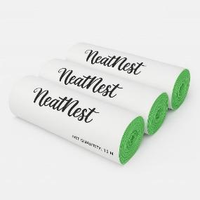 COMPOSTABLE GARBAGE BAGS AND CARRY BAGS