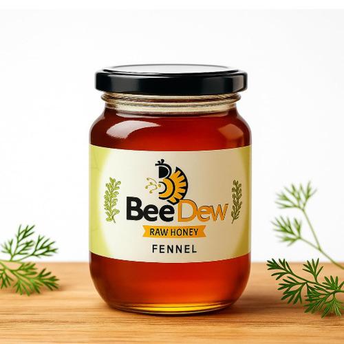 BeeDew Fennel Raw Honey 500gm
