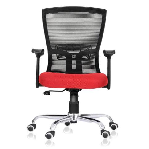 DU-153 Red Da Urban Modway Medium Back Revolving Office Chair