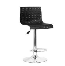 Black Da Urban Presho Plastic Bar Stool