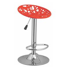 DU-385 Red Da Urban SpiderWeb Bar Stool