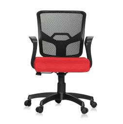Red Da Urban Graco Medium Back Revolving Office Chair