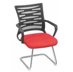 DU-209 Tulip Mesh Fabric Visitor Chair