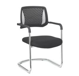 DU-212 Low Back Black Mesh Chair