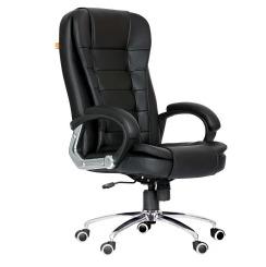 Black Da Urban Bempton High Back Leatherette Revolving Chair