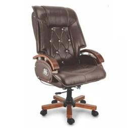 DU-104 Brown Leather CEO Chair