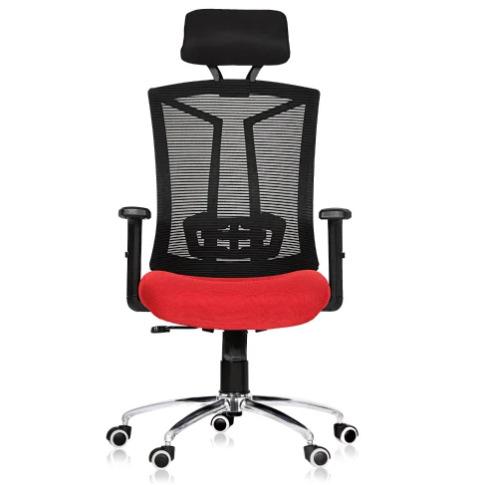 Red Da Urban TOPSKY High Back Revolving Office Chair With Headrest