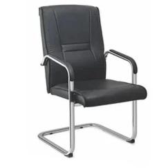 DU-253 Medium Back Workstation Black Leather Chair