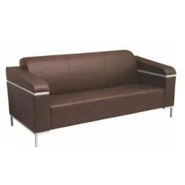 DU-503 Three Seater Brown Sofa