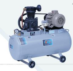 Air Compressor Single Stage Double Cylinder 2HP Double Piston