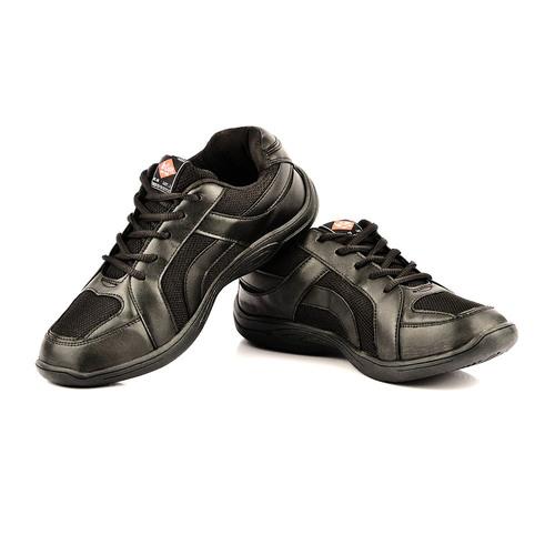 PU With Mesh Black Pair