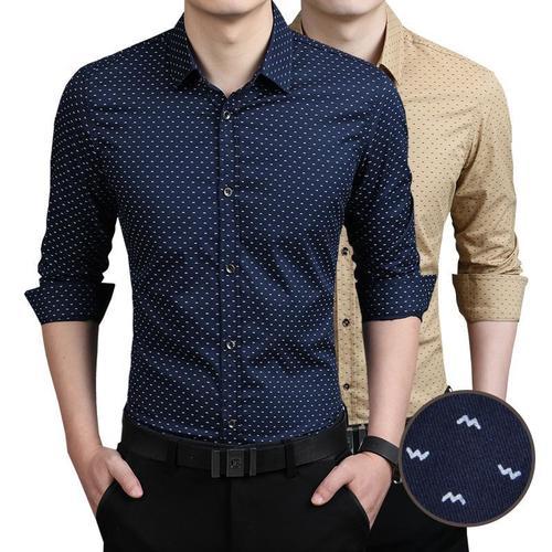 Cotton Combo Shirt