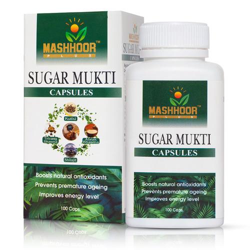 SUGAR MUKTI CAPSULES  Ayurvedic Diabetic Care