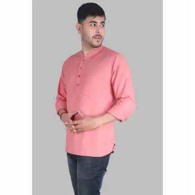Men Full Sleeves Short Kurta
