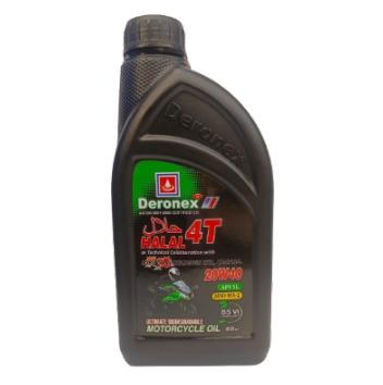 Deronex HALAL 4T 20W40 API SL Motorcycle Oil