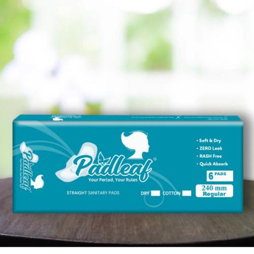 Padleaf 240mm Regular Straight Sanitary Pads