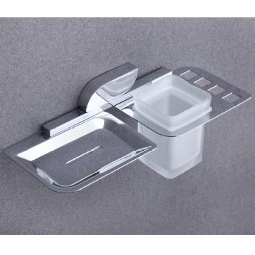 Soap Dish with Toothbrush Holder