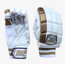 Batting Gloves Golden White