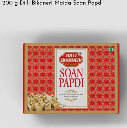 200 g Dilli Bikaneri Maida Soan Papdi