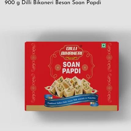 900 g Dilli Bikaneri Besan Soan Papdi