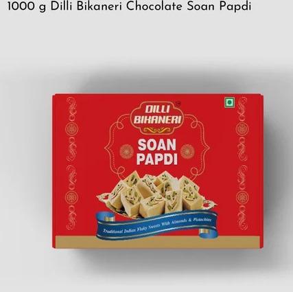 1000 g Dilli Bikaneri besan Soan Papdi