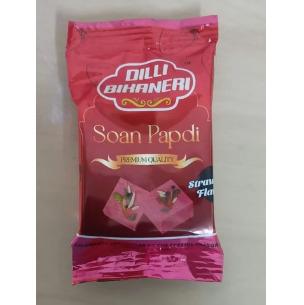 Dilli Bikaneri Soan Papdi (Strawberry Flaour)