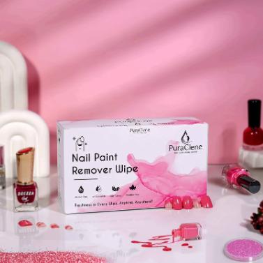 Nail Paint Remover Wipe (50 Pcs)