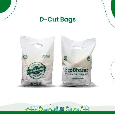 EcoBharat Bio-degradable and Compostable Bags | D-Cut Bags