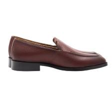 Brown Signature Slip Ons