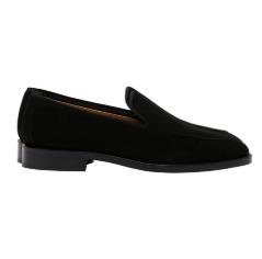 Black Signature Slip Ons