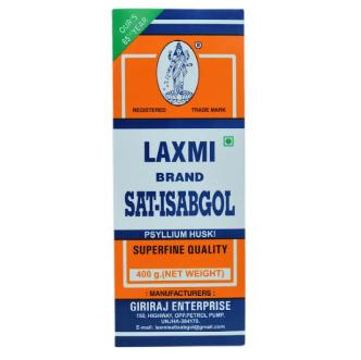 Laxmi Brand Sat Isabgol Psyllium Husk 400g