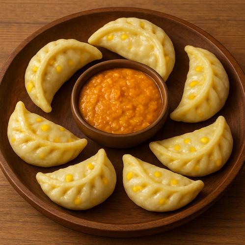 Cheese Corn Momos