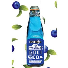 Blue Berry Goli Soda