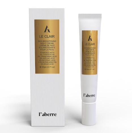 LE CLAIR Skin brightening night cream