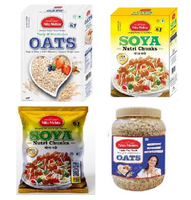 Oats, Soya Nutri chunks