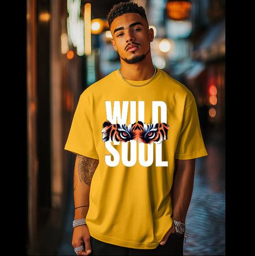 Wild Soul Oversized Yellow Tshirt
