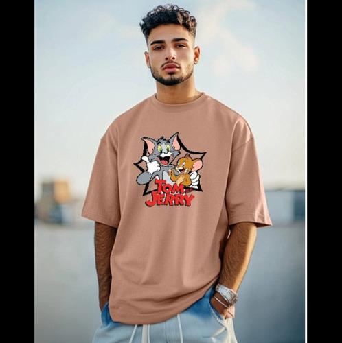 T&J Oversized Beige Tshirt