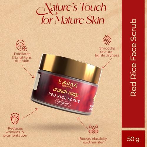Evaraa Essential Red Rice Scrub