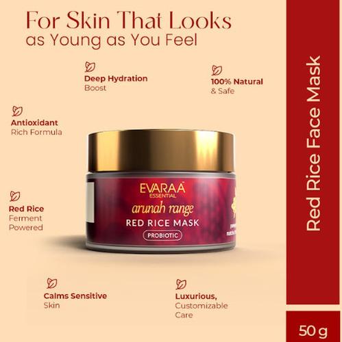 Evaraa Essential Red Rice Mask